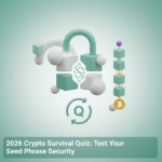 Illustration of 2026 Crypto Survival Quiz: Test Your Seed Phrase Security