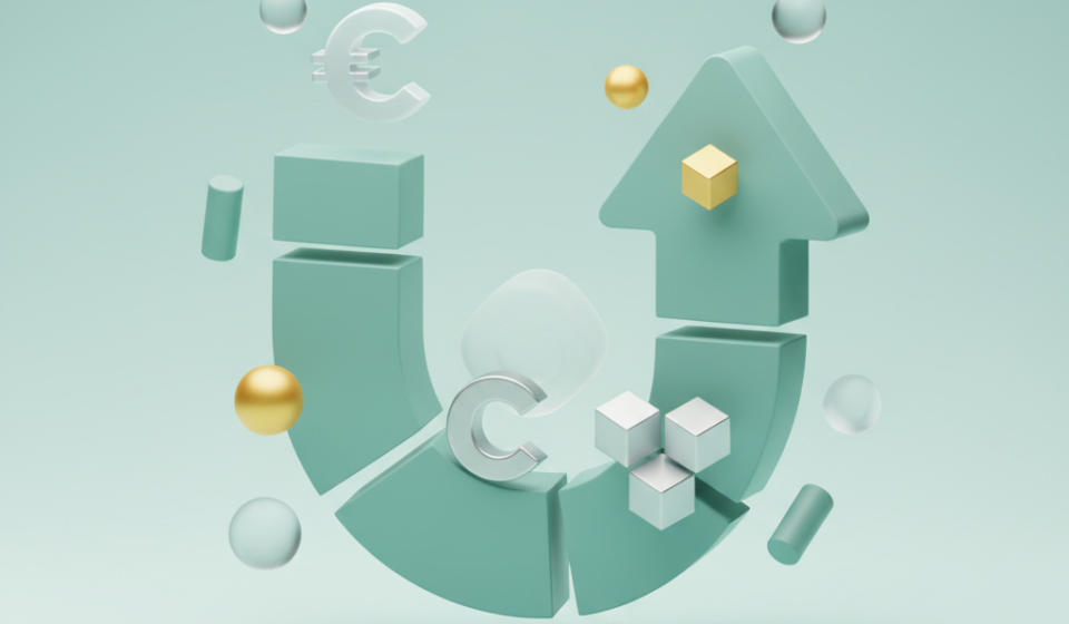 Chart showing buy the dip strategy with crypto price dips highlighted as optimal buying points on a 2026 market graph.