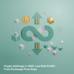 RWA Tokenized Asset Investing in 2026: Stocks, Real Estate and Bonds on Blockchain Diagram showing crypto arbitrage strategy exploiting Bitcoin price gaps between two exchanges for low-risk profit in 2026