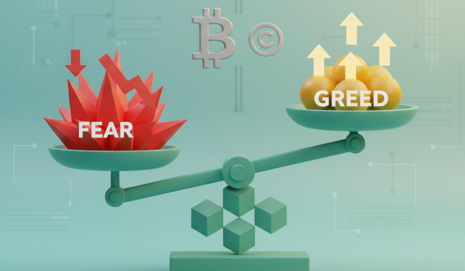 Illustration of Crypto Market Sentiment March 2026: Fear vs. Greed Analysis