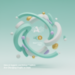 AI Agent Crypto Analysis illustration for How AI Agents and Robot Traders Are Changing Crypto In 2026