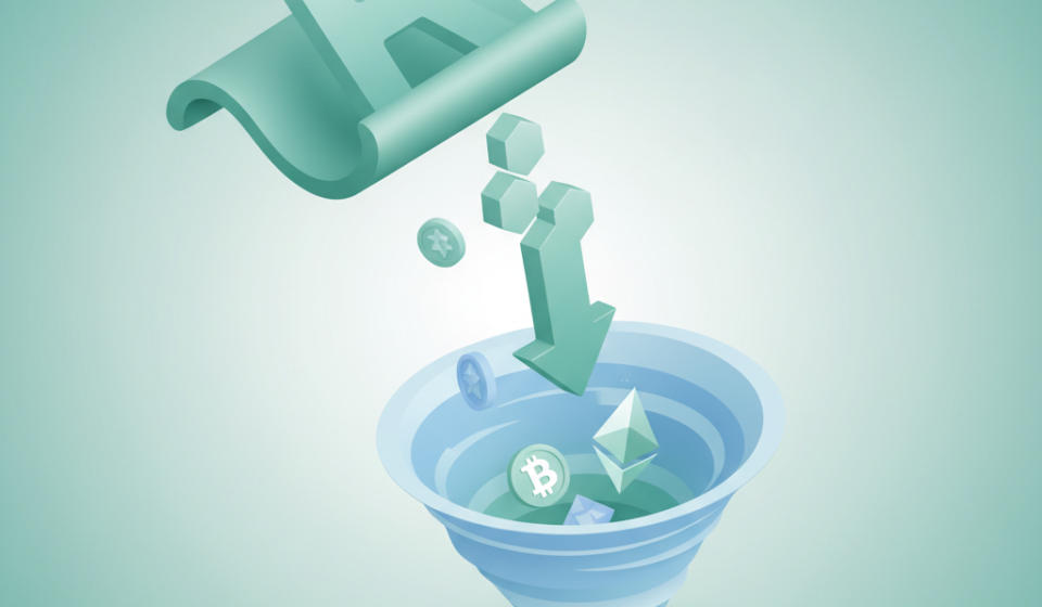 Infographic showing the stages of slow rug pulls in crypto, illustrating how exit scams gradually drain investor funds over t
