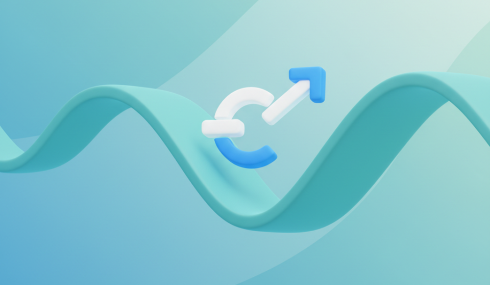 Crypto price chart showing a swing trading setup with highlighted medium-term price movements, support and resistance levels